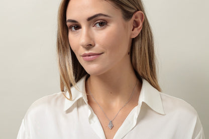 Diamond kite pendant