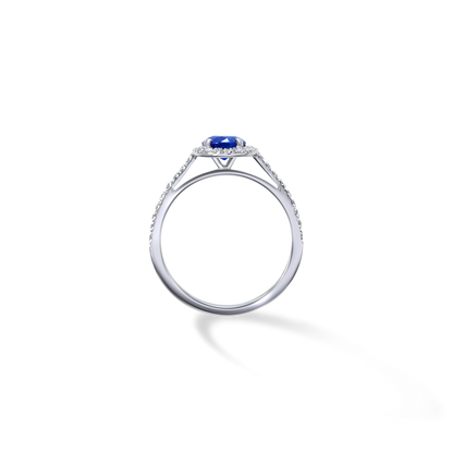 Leyla Sapphire Halo